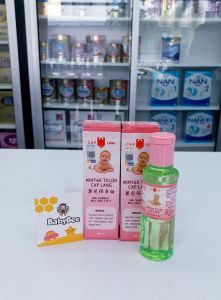 Minyak Telon Cap Lang Eagle Brand Telon Oil 30ML 60ML Untuk Bayi Dan Kembung Perut Melegakan Untuk Seisi Keluarga