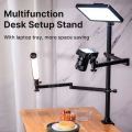 ULANZI VIJIM LS22 Desk Table Mount Laptop Camera Microphone Light Stand Holder. 