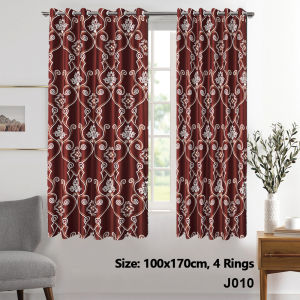 Purple Green Blue Butterfly Curtain with 6 Ring 1PC 7ft 130*220cm for Window Cotton Kurtina Sale Good Quality Window Treatment House Decoration Home Living COD