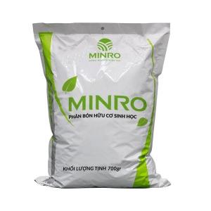 Phân Bón Hữu Cơ Sinh Học Hà Lan MINRO (700GR) cho cây ăn quả cây hoa kiểng rau sạch
