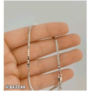 Gelang Tangan Perak 925 Lapis Emas Putih Awet Anti Karat S925 Akan Dikirim Sesuai Foto Ada Surat