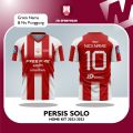 Baju Jersey Persis Solo Home Merah 2023/2024 Terbaru Supporter. 