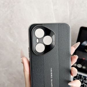 For Huawei Honor 400 Pro Case Luxury Plating Hard PU Protective Back Cover Case For Huawei Honor 400 400Pro Phone Shell
