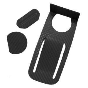 Plastic Door Stoppers Home Door Rear Retainer Anticollision Doorstop Nonslip Door Stop Wedge Wall Protector Door Holder