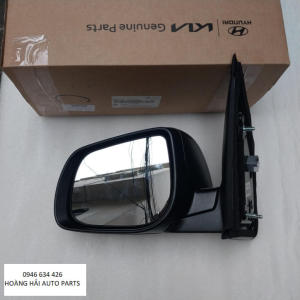 Gương/ kính chiếu hậu Kia Morning 2012 - 2019. Bản 5 dây chỉnh mặt điện có sấy gập tay không xi nhan. Ảnh là hàng chính hãng.