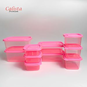 TOPLES SET CALISTA FOOD KONTAINER KULKAS SET CALISTA RUMOI PREMIUM WADAH KOTAK SET PENYIMPANAN MAKANAN KULKAS TOPLES BOX ORGANIZER KULKAS