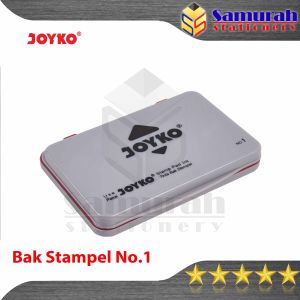 Stamp Pad Polos Joyko No. 1 Besar / Bantalan Stampel Pcs / Bak Stempel Belum Isi Tinta