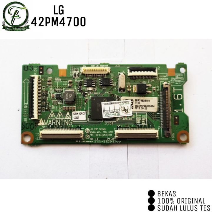 TCON T CON TICON BOARD TV PLASMA LG 42PM4700 | Lazada Indonesia