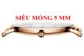 (CHÍNH HÃNG) Đồng Hồ Nam CRNAIRA JAPAN C3079 Máy SIÊU Mỏng Dây Thép Mành Cao Cấp- FUL BOX. 