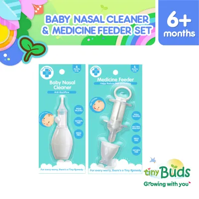 Tiny Buds Tiny Remedies Nasal Cleaner & Medicine Feeder Set