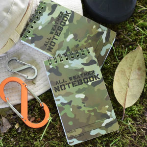 SHUNAICHI Waterproof Notebook Military Tactical Note Book Mini Pocket Notebook All Weather Notepad Outdoors Camping To Do List Planner
