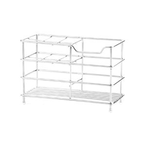 Round/Square Stainless Steel Toothbrush Holder Bathroom Organizer Rack Home Desktop