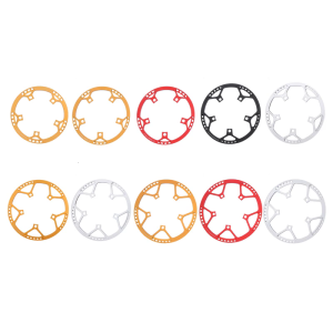 Aluminum Alloy Folding Bike Chainring Crankset 130mm BCD 45T 47T 53T 56T 58T Single Speed Chainwheel for Folding Bikes