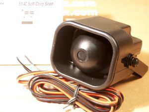 Clifford CAR ALARM SIREN 514C New HORN 12V 120 dB CAR SECURITY ALARM SPEAKER " Viper Soft-Chirp Siren" 6-Tone Mini-Neo Siren Horn