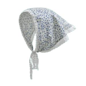 Pháp Phong Cách Hoa Tam Giác Headscarf Headcover Cho Phụ Nữ chống nắng Headwrap Cho Thời Trang thời trang nữ