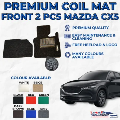 Mazda CX5 Premium Single Color Coil Car Mats
