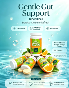Limited Offer Bio Flush 3-in-1 Probiotic Detox Chews | Halal Malaysia Detox Supplement with Free Shipping