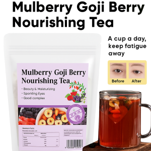 Mulberry Goji Berry Combination Health Tea for All Year Round Goddess Tea for Adults Night Owls Women Nourishing Kidney and Enhancing Health Tea Bags