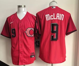 In stock 2026 new MLB Cincinnati Reds 9 # McLAIN player embroidered baseball jersey
