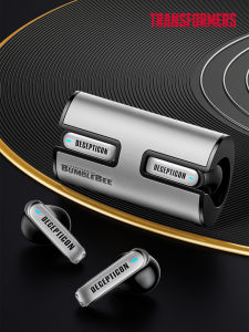 Transformers TF-T02 Bluetooth Earphone Wireless Earphone Optimus Prime Smart Touch Gaming Music Dual Mode Mic Bluetooth 5.3