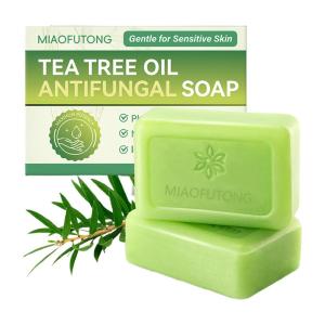 Tea Tree Oil Antifungal Soap 115g Body Cleansing Antibacterial Handmade Soap Deep Cleansing Soap for All Skin Type
