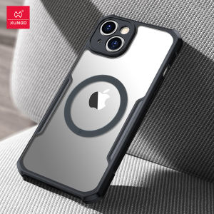 Xundd vỏ điện thoại thích hợp cho Apple iphone15 Pro Max với vỏ móc dán có nam châm chống rơi chống trầy xước Ốp bảo vệ vỏ mềm trường hợp chống sốc