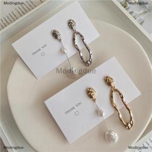 [COD] Modingdue Geometric Earrings Asymmetrical Earrings Personality Irregular Fashion Baroque Style Earrings