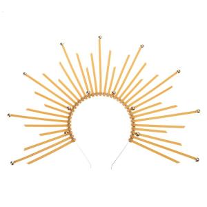 Năm cánh Khuôn Sao Mặt khóa Halo crowns bên trang phục halloween Nữ Thần mũ nón áo phù thủy Phụ kiện tóc