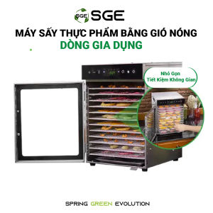 Máy Sấy Thực Phẩm Đa Năng GE-ECO Sấy Nhanh Tiết Kiệm Thời Gian Đảm Bảo Vệ Sinh An Toàn SGE