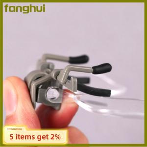 High-tech Folding Handfree Clip Clear Magnifier Glasses Lens Jewellery Watch Repair Tool