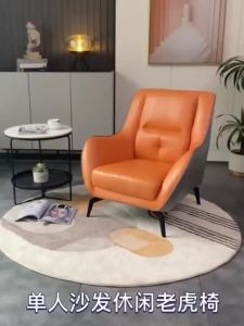CraftedLiving SG-Balcony Chair Lazy Comfortable New Senior Light Luxury Single Sofa Leisure Small Bedroom Living Room Household