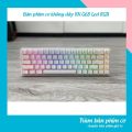 ▩  Bàn phím cơ chơi game RK G68 Bàn phím cơ không dây Xinmeng RF68 Led RGB  dùng cho pc laptop và điện thoại. 