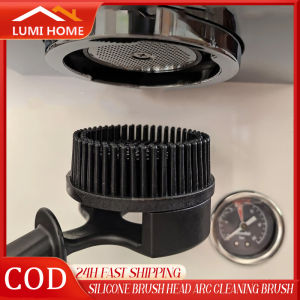 Coffee Machine Cleaning Brush Semi-automatic Brewing Head Cleaning Brush Silicone Cleaning Brush 51mm 58mm Coffee Maker Part