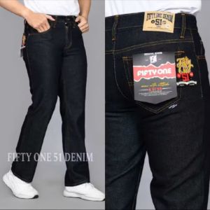 JUMBO 28-38!!!!!! Celana panjang reguler pria/Celana jeans gombrong standard pria TERLARIS