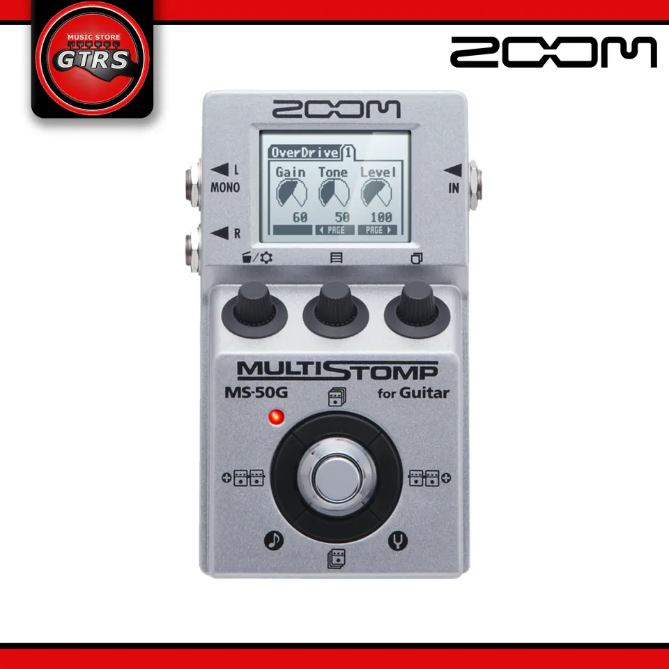 ZOOM MS-50G+ MULTISTOMP 使用2時間以内 - ギター