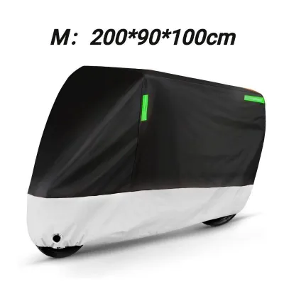 [HOT]Waterproof Motorcycle Cover Universal All Weather Dust UV Protection 3-Layer Scooter Bike Cover