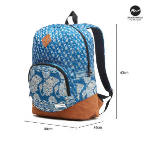 Boardwalk Rajalene Ladies Backpack With Paisley Pattern Design