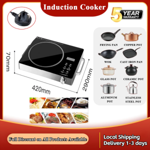 【Ready stock】3500W Electric Ceramic Stove Infrared Induction Cooker Touch Screen Cook Fried BBQ Ceramic Cooker