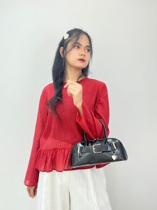 Raw Heart Mini Boston Handbag Crossbody