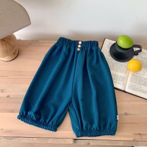 กางเกงเด็กใหม่สำหรับฤดูร้อน กางเกงขาสั้นชายหญิง สไตล์เกาหลี ใส่สบาย
