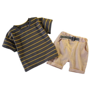 Kid clothes for boy set striped cotton fashion baby boy Clothing Sets baby Casual high quality Comfortable Soft