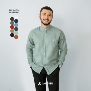 ANCSTR Kemeja Shanghai - Linen Panjang