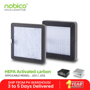 Nobico J012 Air Purifier With UVC Germicidal Effective Area 15 sqm High-efficiency Composite HEPA+Activated Charcoal Filter【In 2 years Warranty】