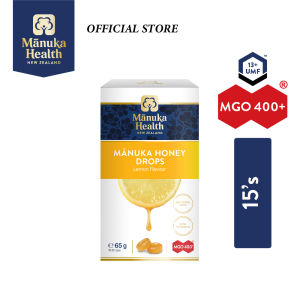 Manuka Health Manuka Honey MGO400+ with Lemon Drops 15s