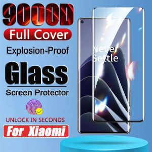 9000D Curved Full Cover Edge Tempered Glass for Xiaomi 15 Ultra 14 Pro 13 Lite 12 Mi 11 Redmi Note 14 Pro Plus + 5G Note14 4G Poco X7 5G F7 M7 Screen Protector Film