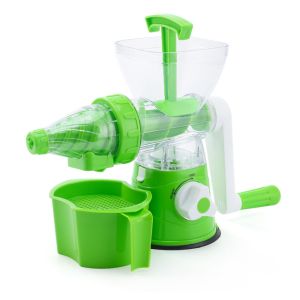 SKJK STUDIO Nhựa Máy ép trái cây quay tay Đế hút silicon Hướng dẫn sử dụng Máy chế biến thực phẩm Đồ dùng nhà bếp Với cốc lật Máy trộn nước trái cây Máy tính để bàn