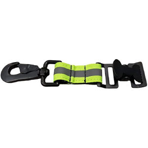 OD] Fireman Gloves Belt   Reflective Nylon Ribbon   Gloves Safety Belt   Reflective Gloves for Emergency Fire Rescue