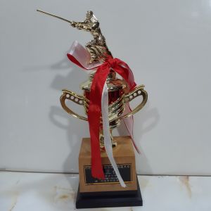 Cúp giải thưởng lưu niệm Nhật bản trang trí decor sưu tầm second hand