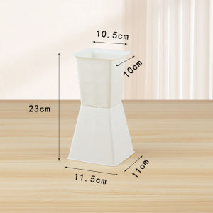 Cốt Vuông Cắm Hoa Bó Hoa Siêu Tiện Lợi Màu Trắng & Đen Thiết Kế Hiện Đại