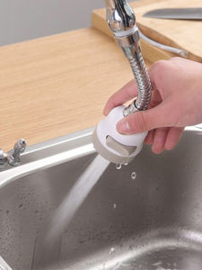 Inmazing Nozzle Filter Tap Adapter Faucet Extender 3 Water Level Adjustable 360 Degree Rotatable Kitchen Sink Shower Sprayer Head